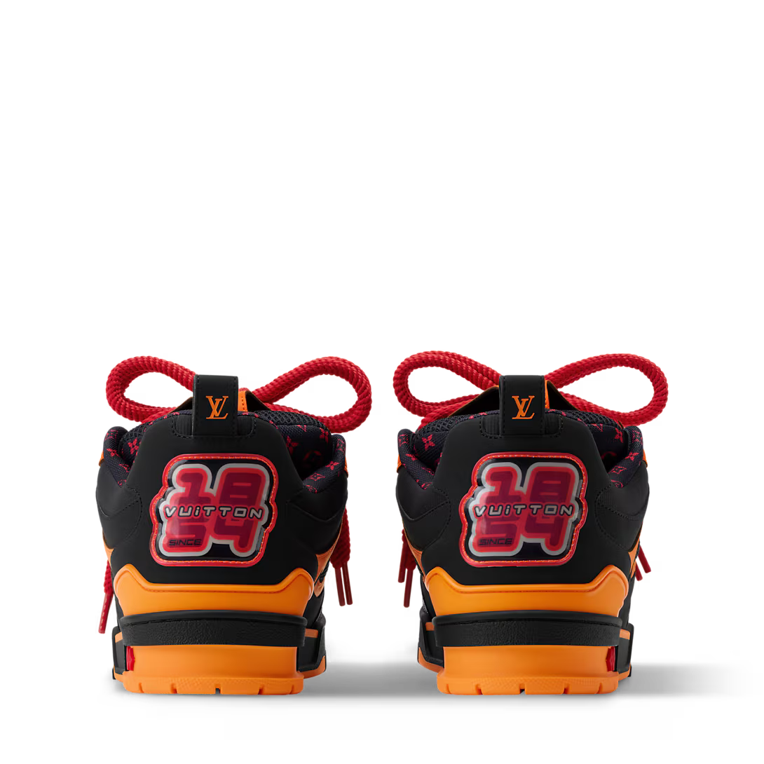 LV Skate Zwart En Oranje
