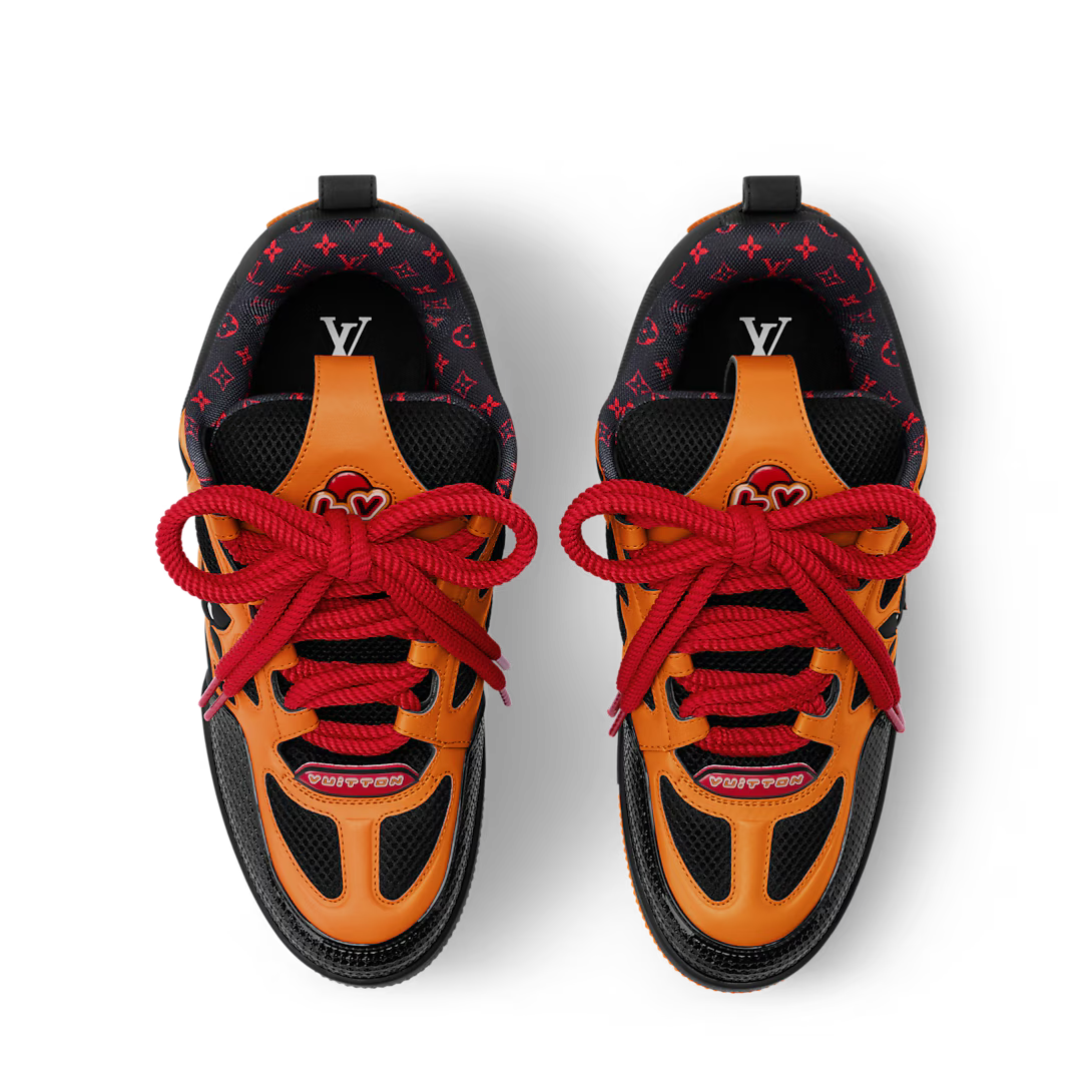 LV Skate Zwart En Oranje