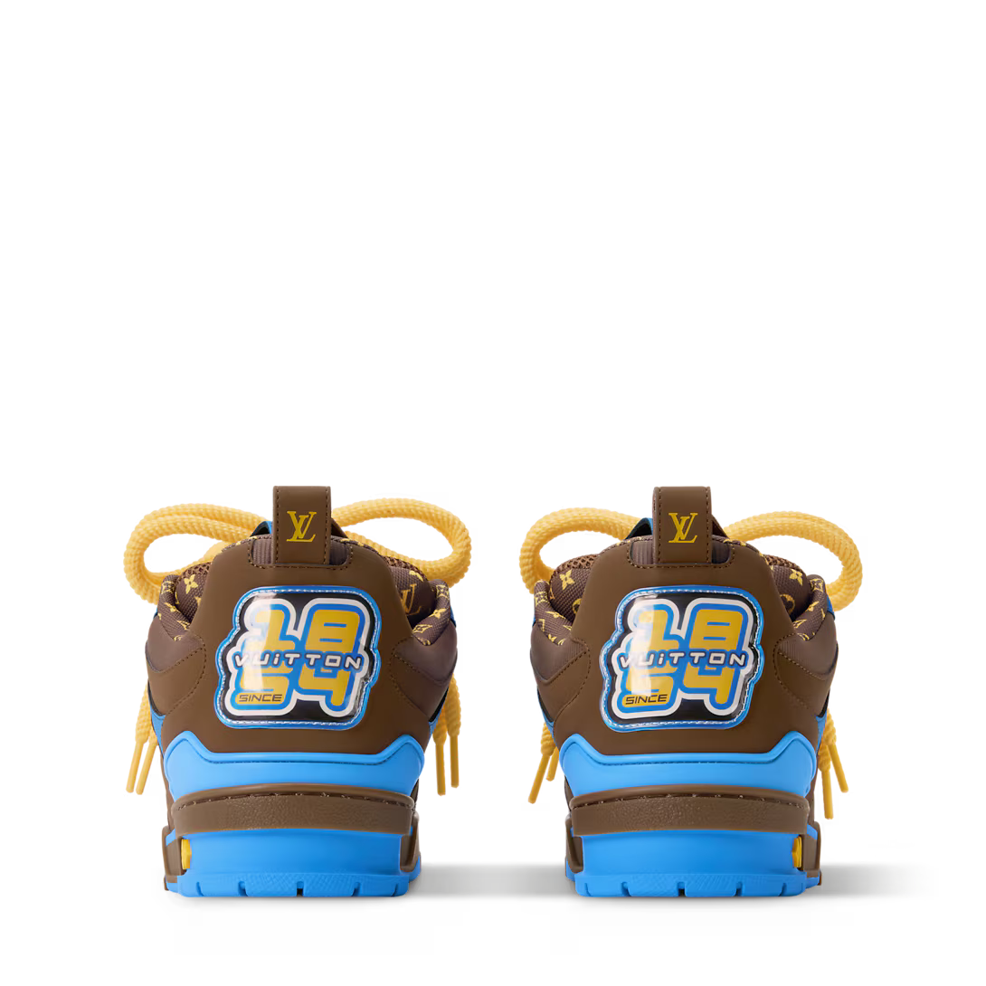 LV Skate Bruin En Blauw