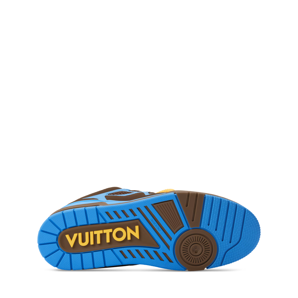 LV Skate Bruin En Blauw