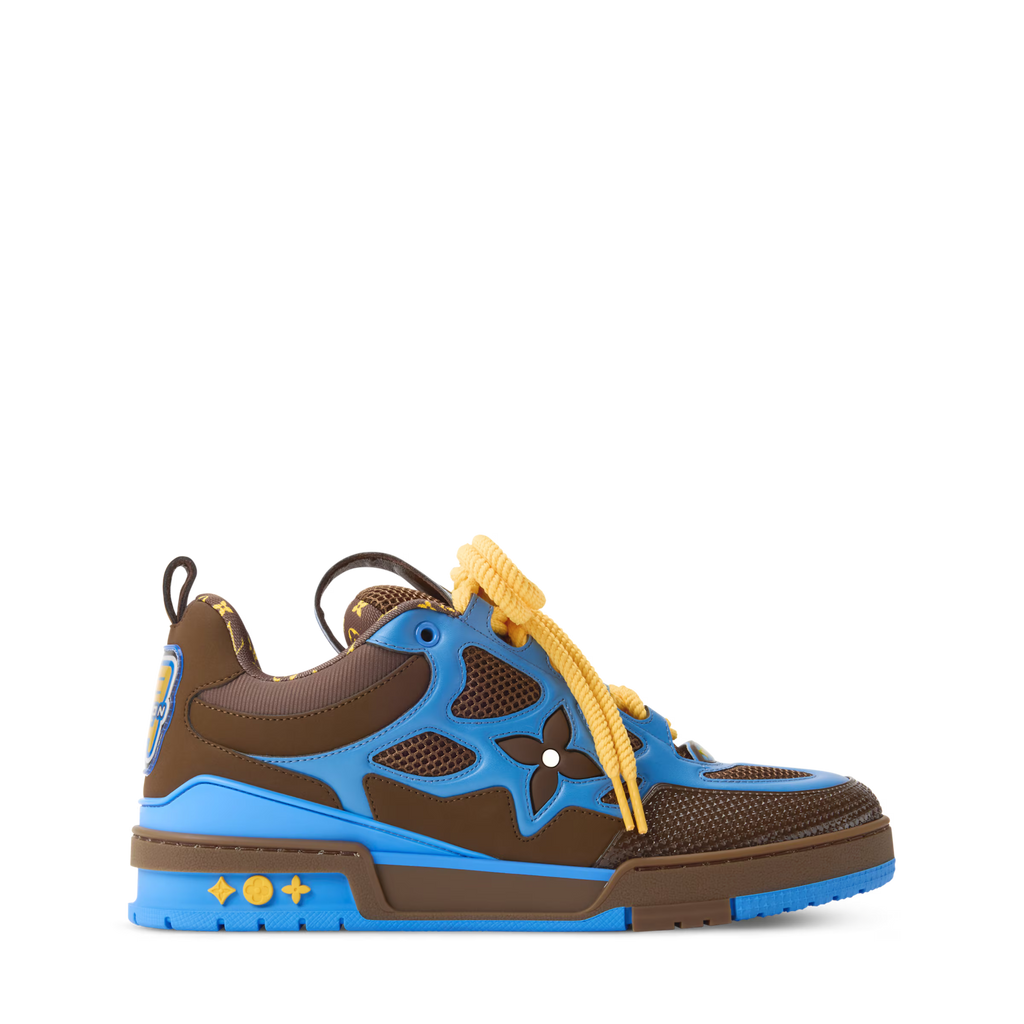 LV Skate Bruin En Blauw