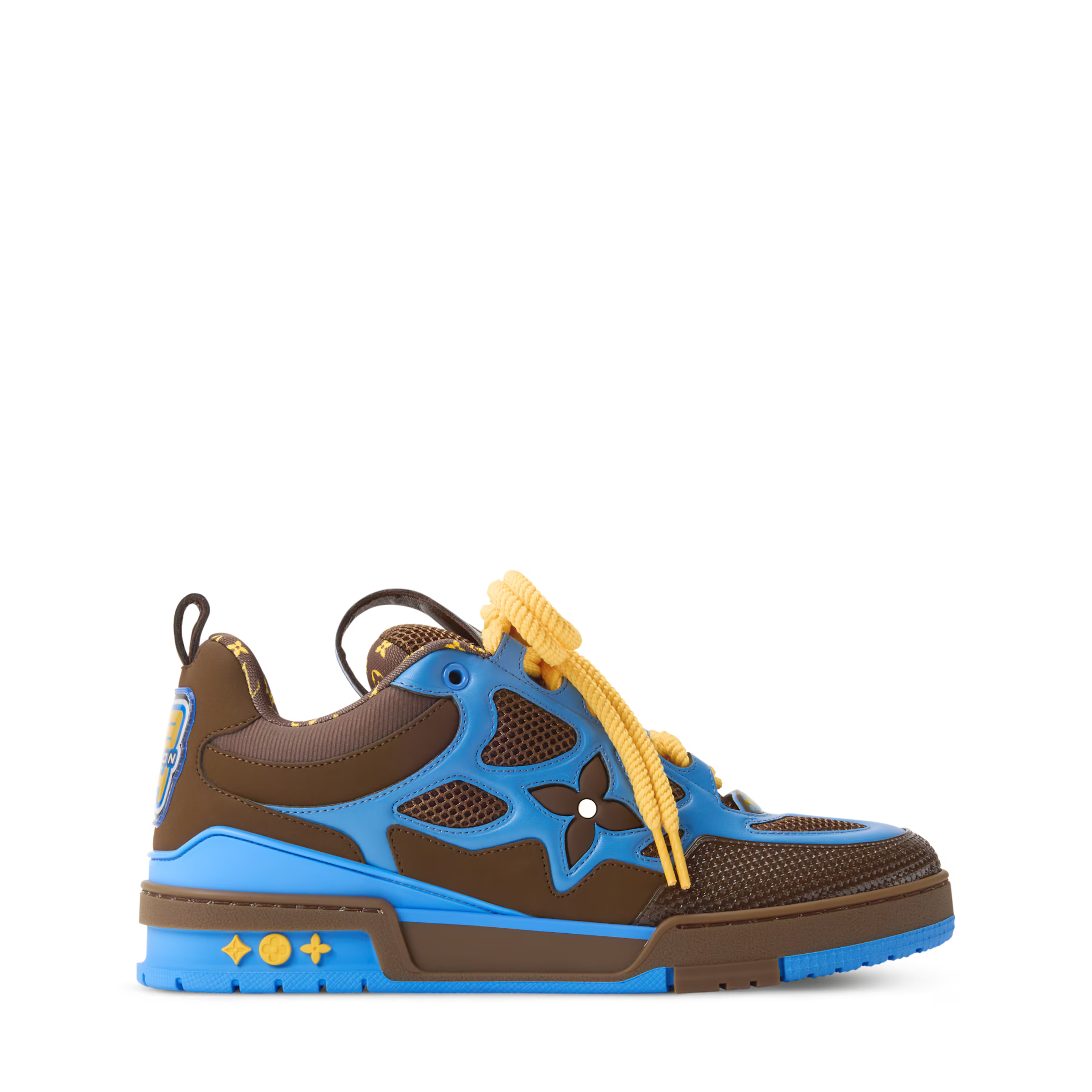 LV Skate Bruin En Blauw