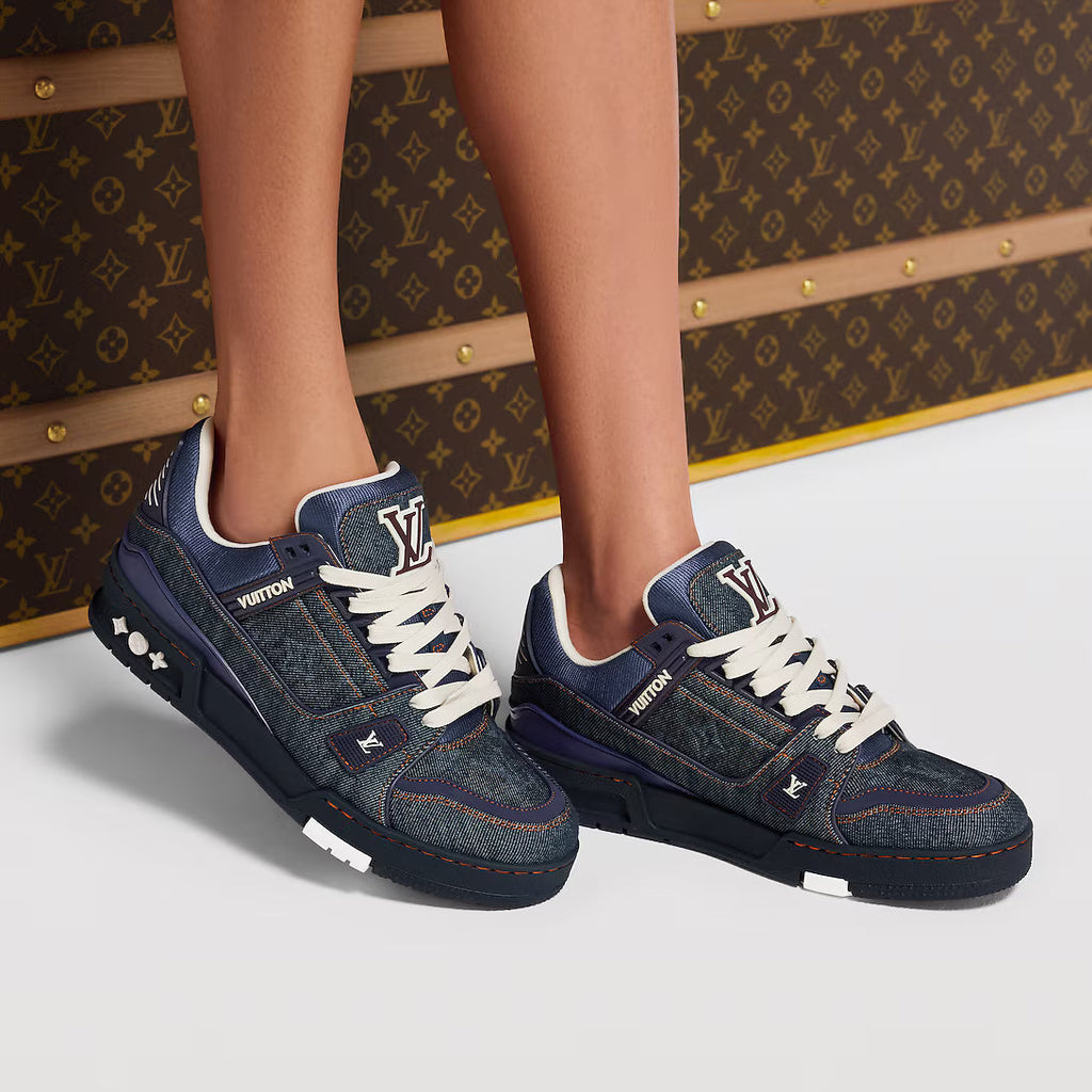 LV Sneaker Marineblauw