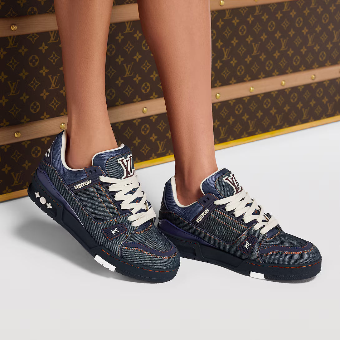 LV Sneaker Marineblauw