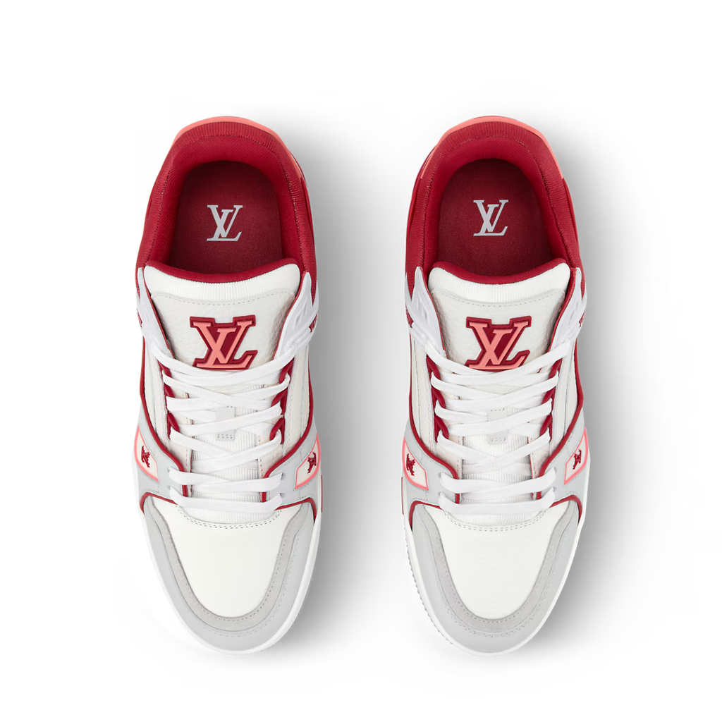LV Sneaker Rood En Grijs