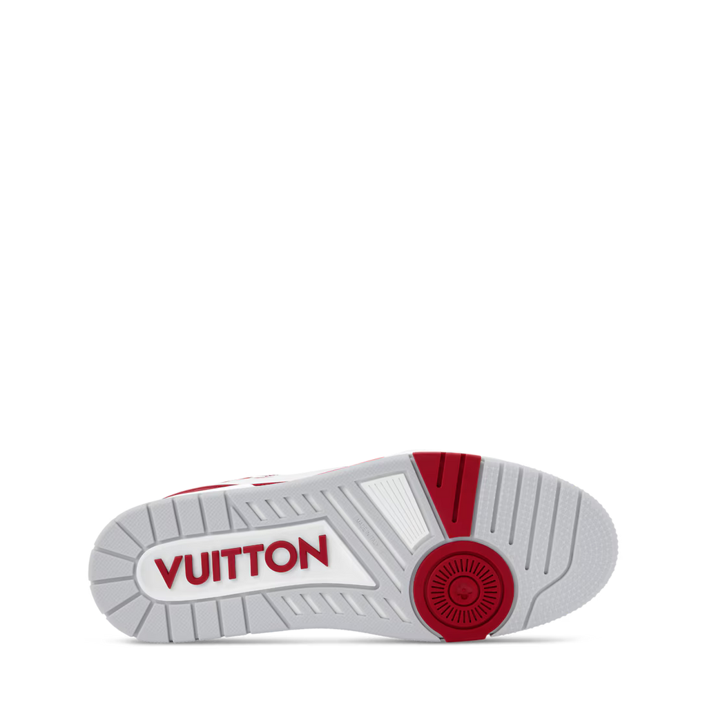 LV Sneaker Rood En Grijs