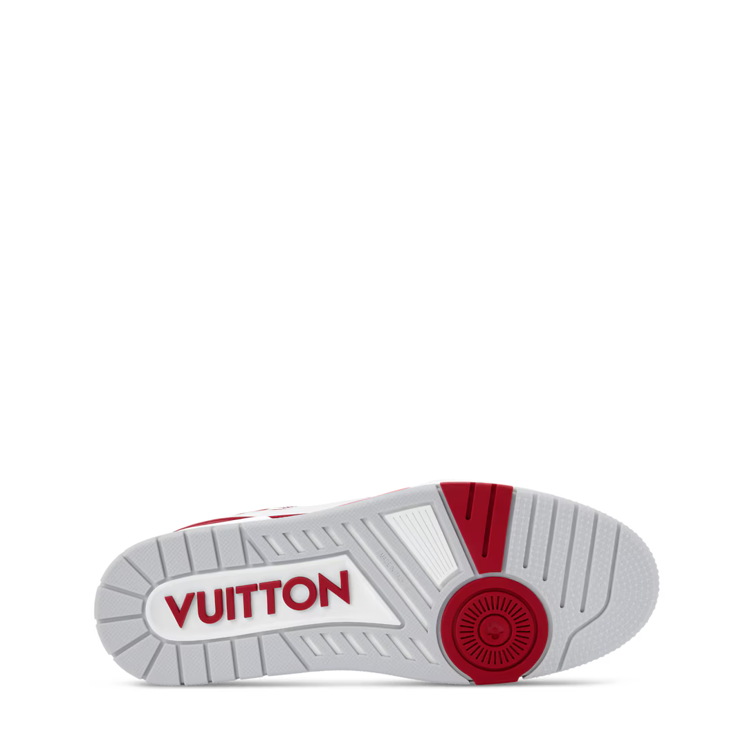 LV Sneaker Rood En Grijs