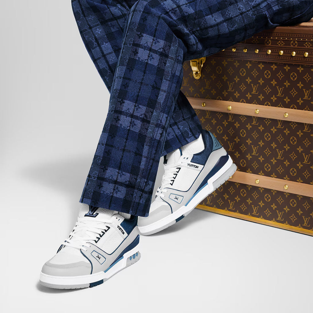 LV Sneaker Blauw En Grijs
