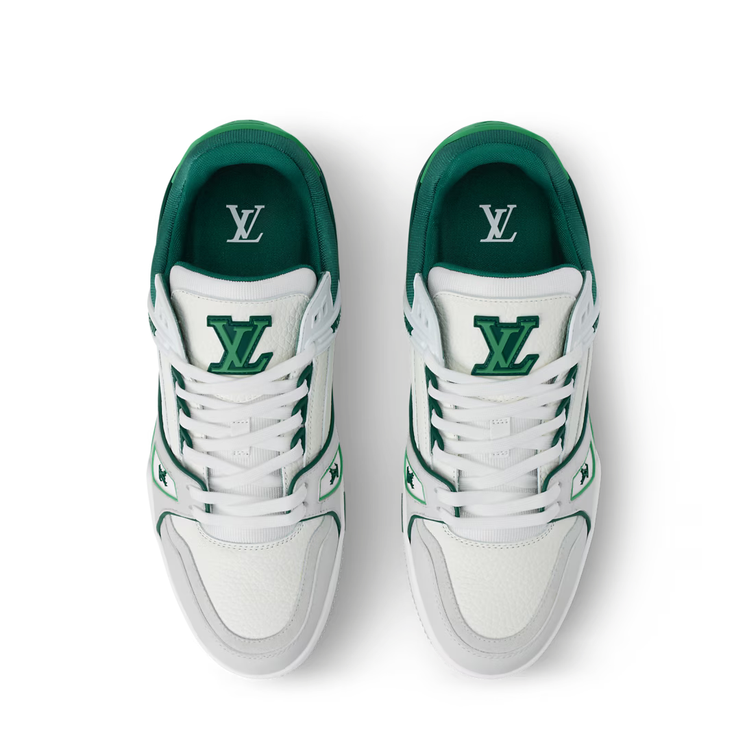 LV Sneaker Grijs En Groen