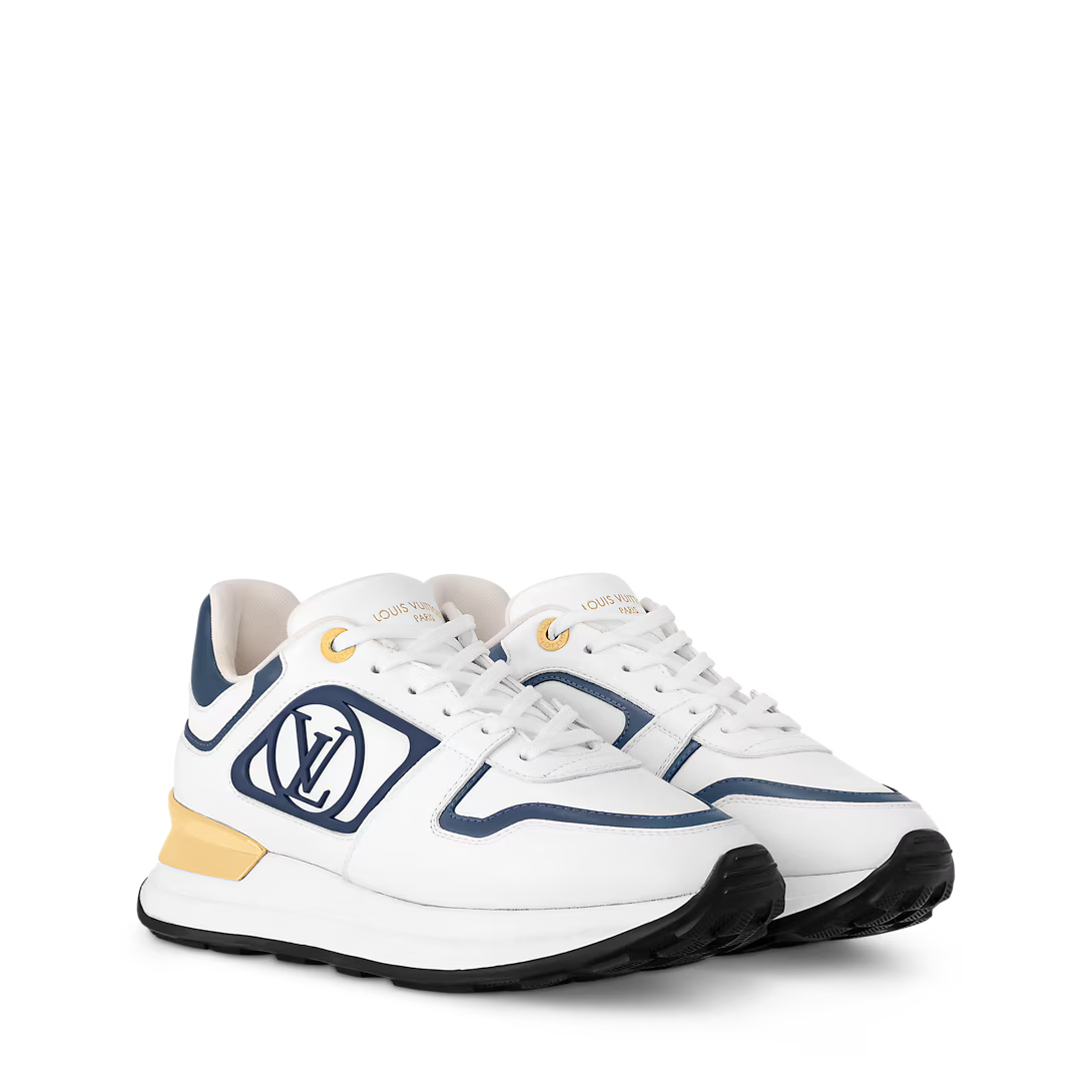 LV Run Away Wit En Blauw