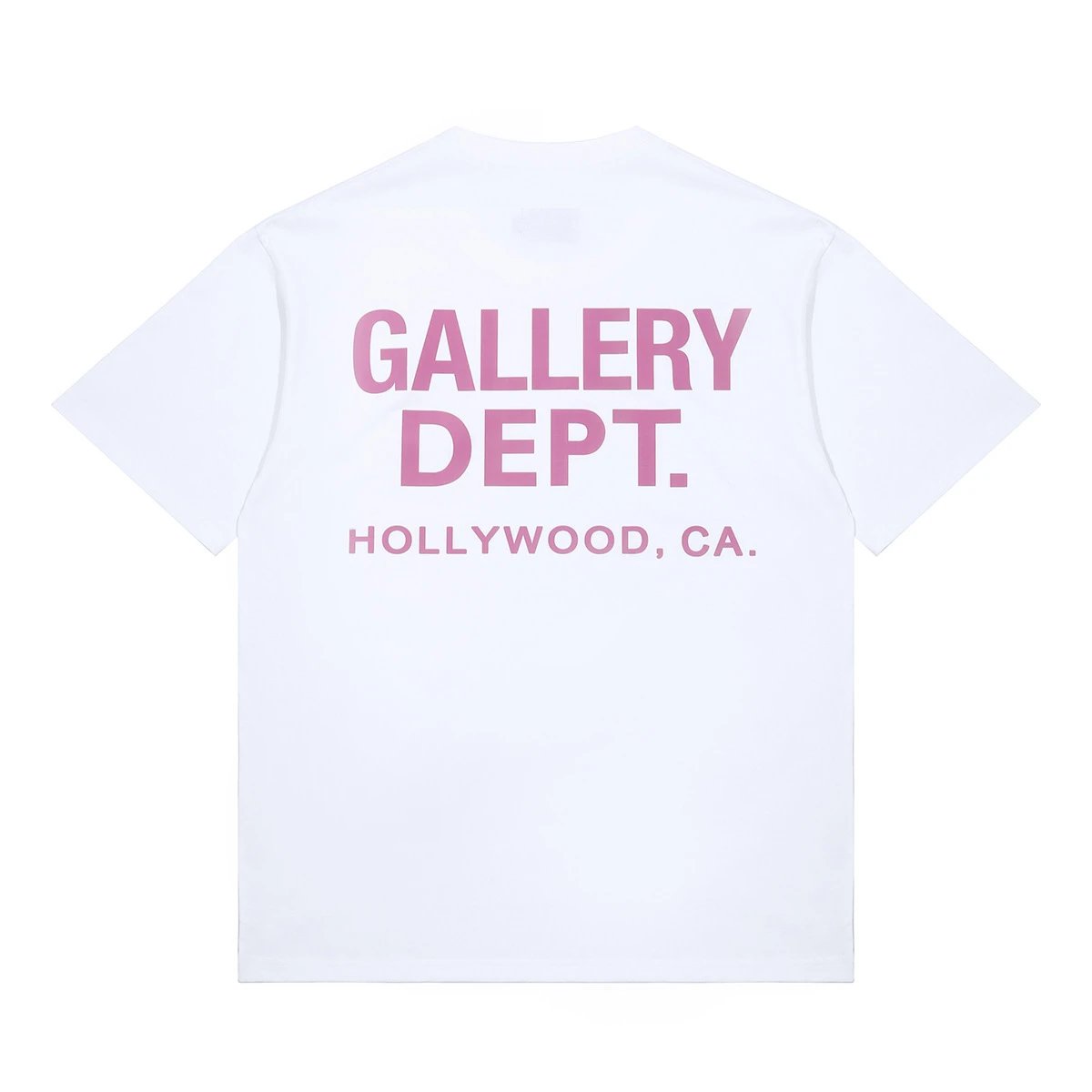 T-Shirt Gallery Dept. Wit En Roze