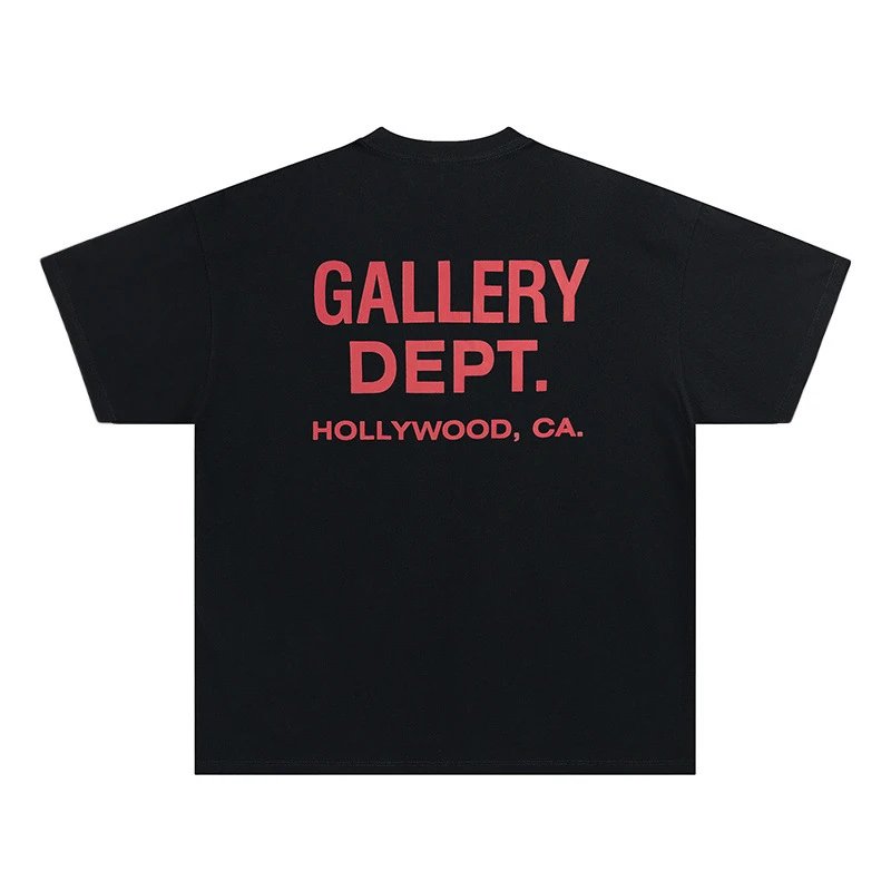 T-Shirt Gallery Dept. Zwart En Roze