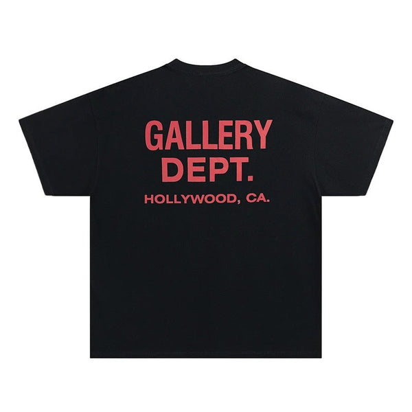 T-Shirt Gallery Dept. Zwart En Roze