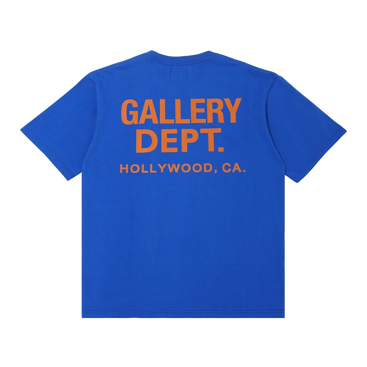 T-Shirt Gallery Dept. Oranje En Blauw