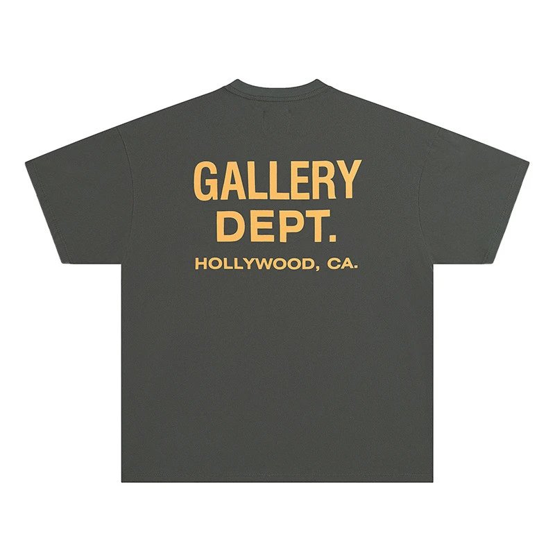 T-Shirt Gallery Dept. Grijs En Geel