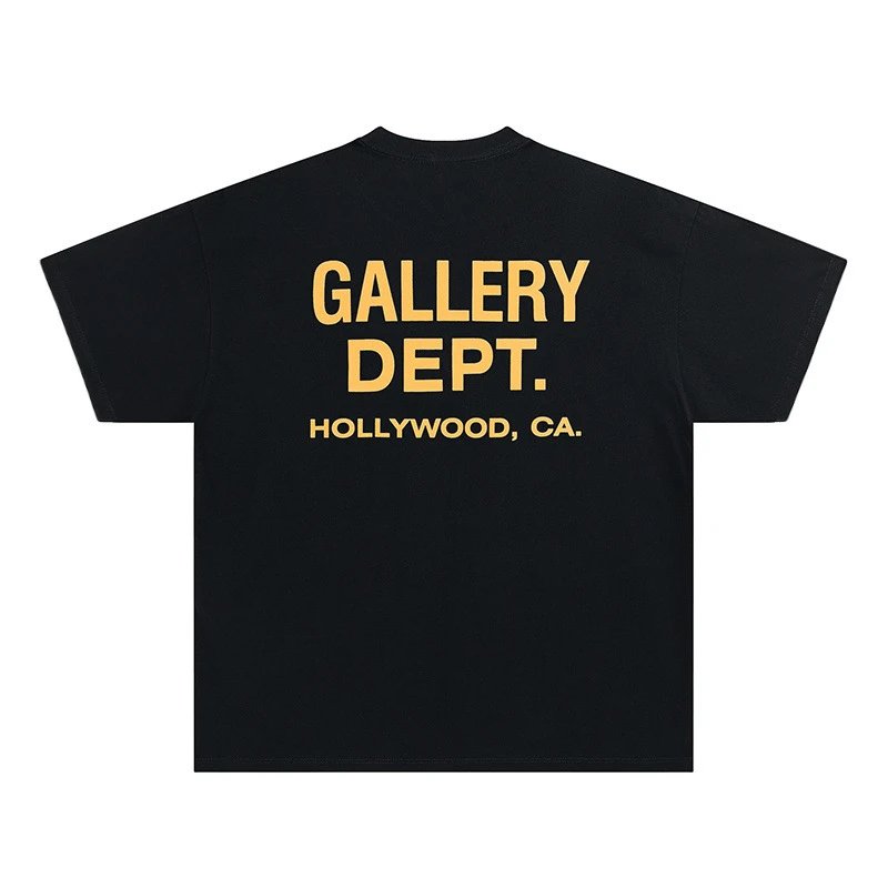 T-Shirt Gallery Dept. Zwart En Geel