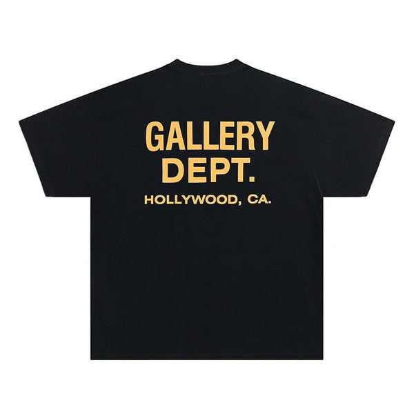 T-Shirt Gallery Dept. Zwart En Geel