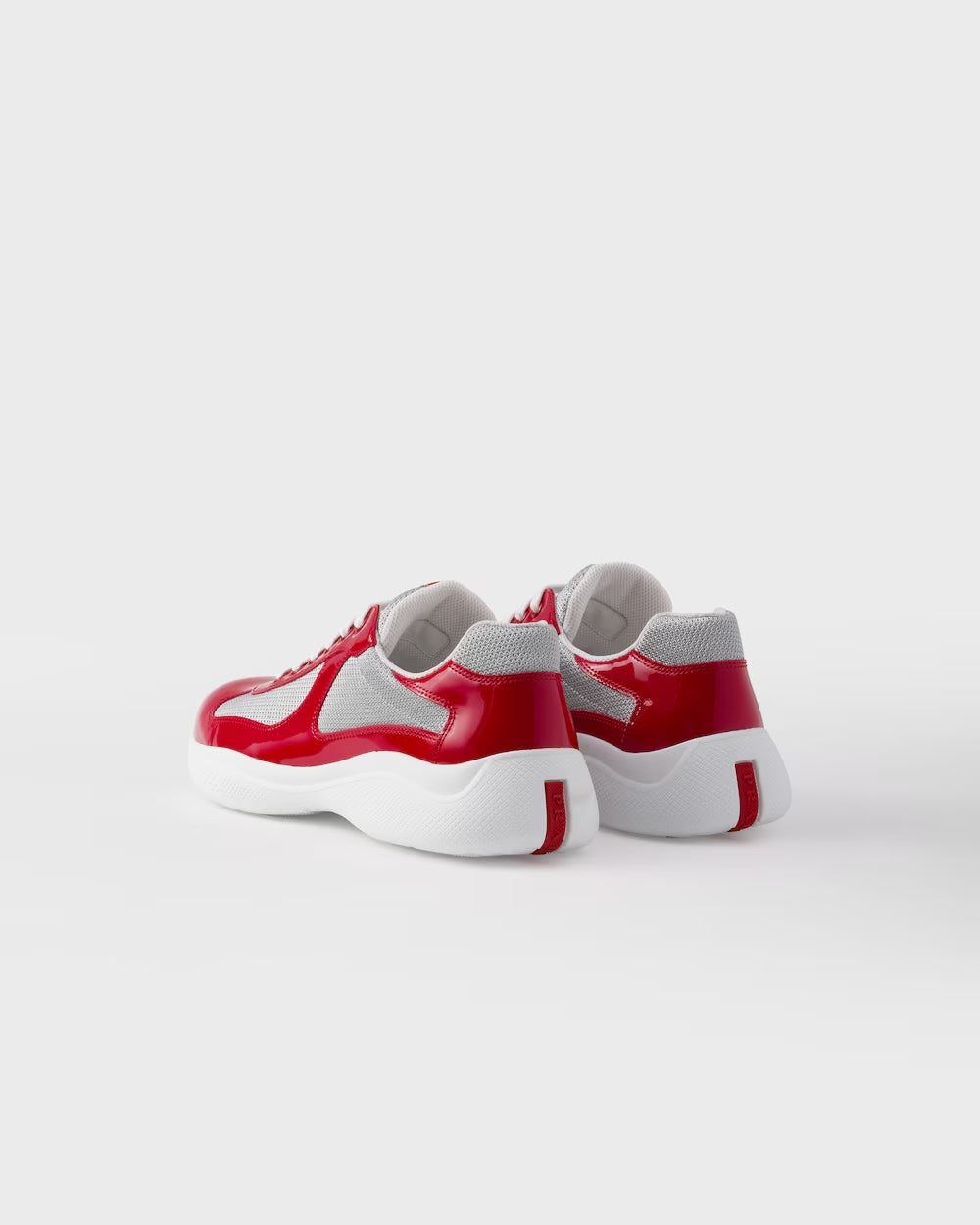 Sneakers Prada America’s Cup Rood