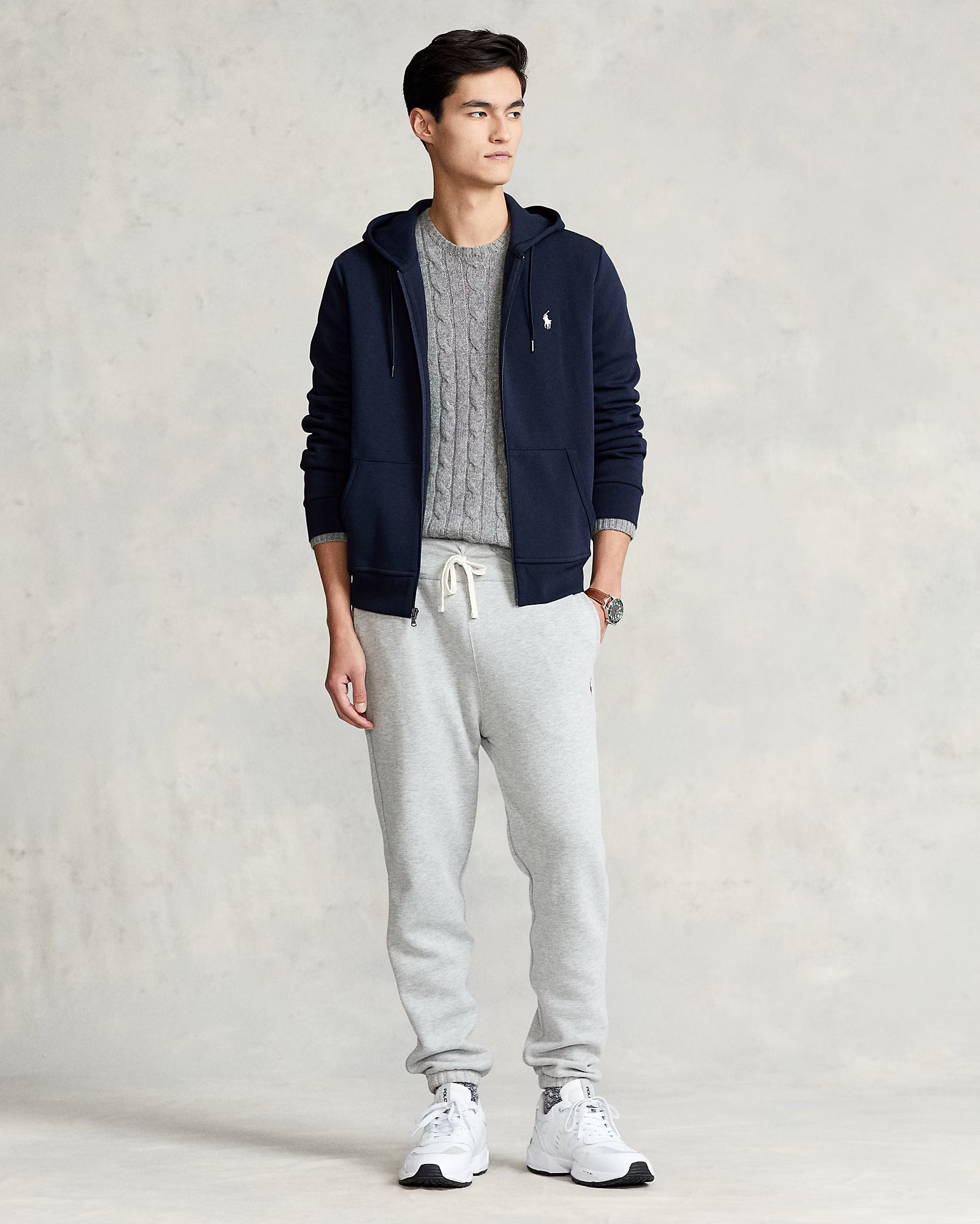Zip Ralph Lauren Blauw Marin