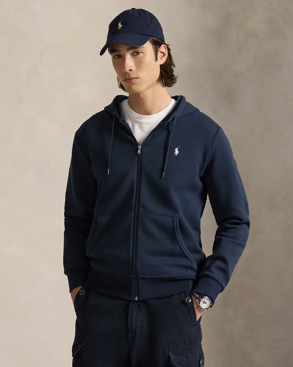 Zip Ralph Lauren Blauw Marin