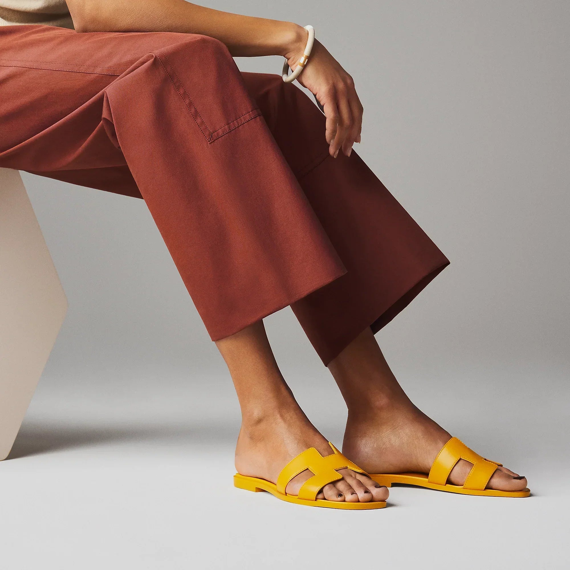 Sandalen Oran Geel Topaas