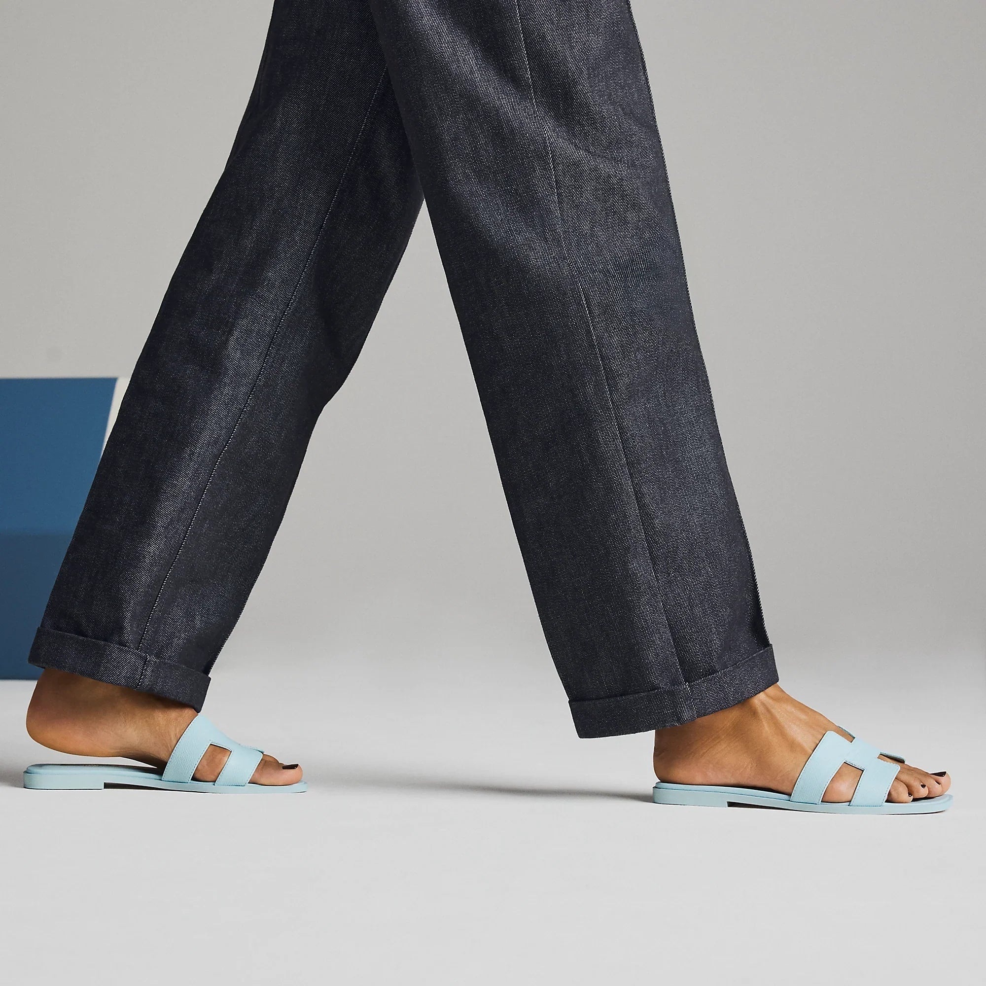 Sandalen Oran Blauw Brume