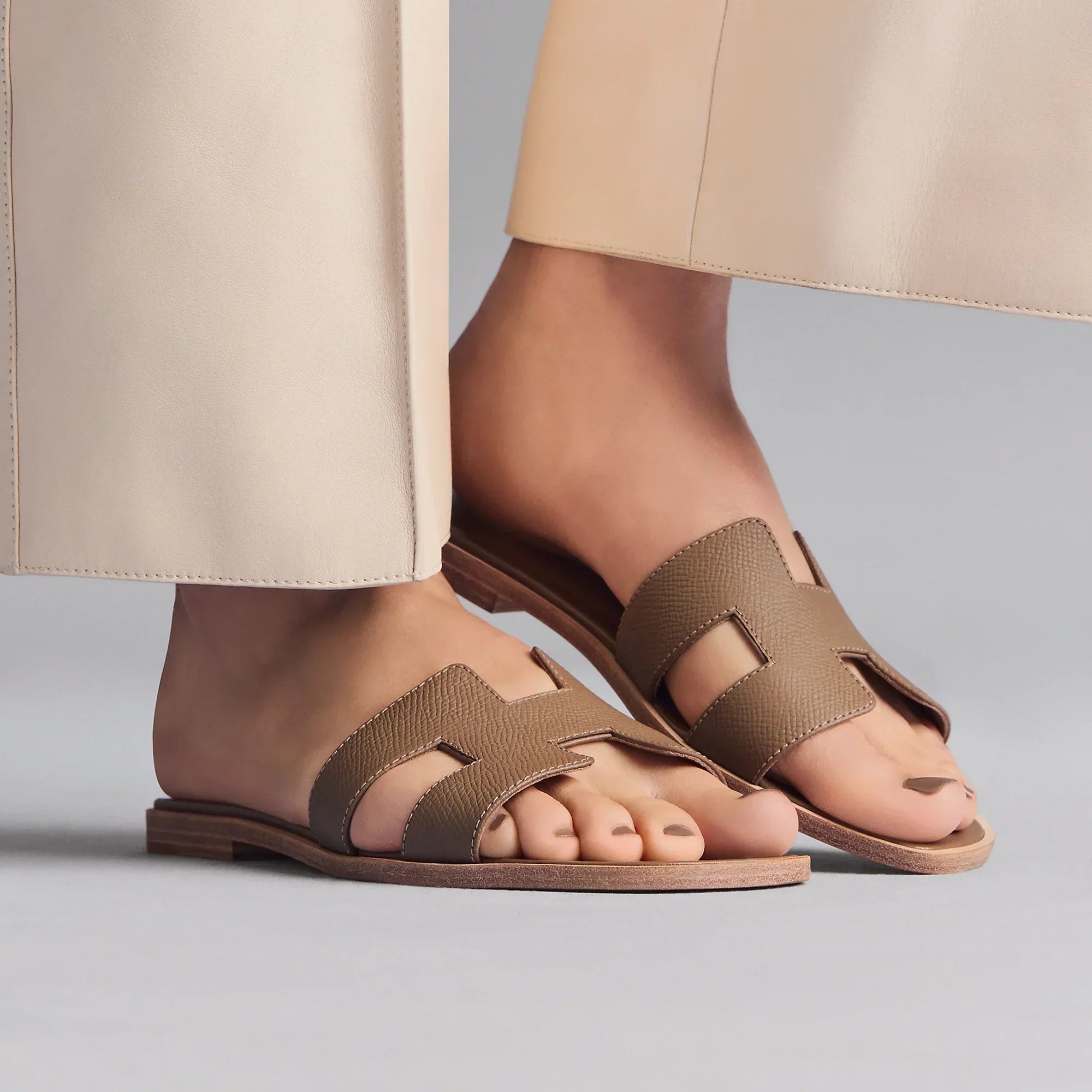 Sandalen Oran Étoupe