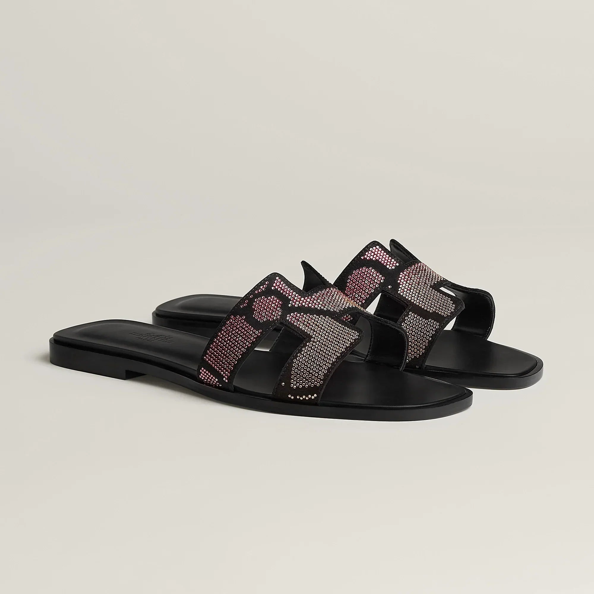 Sandalen Oran Zwart En Roze