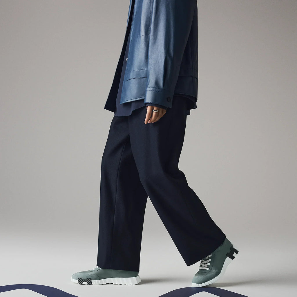 Hermès Bouncing Blauw Tonnerre