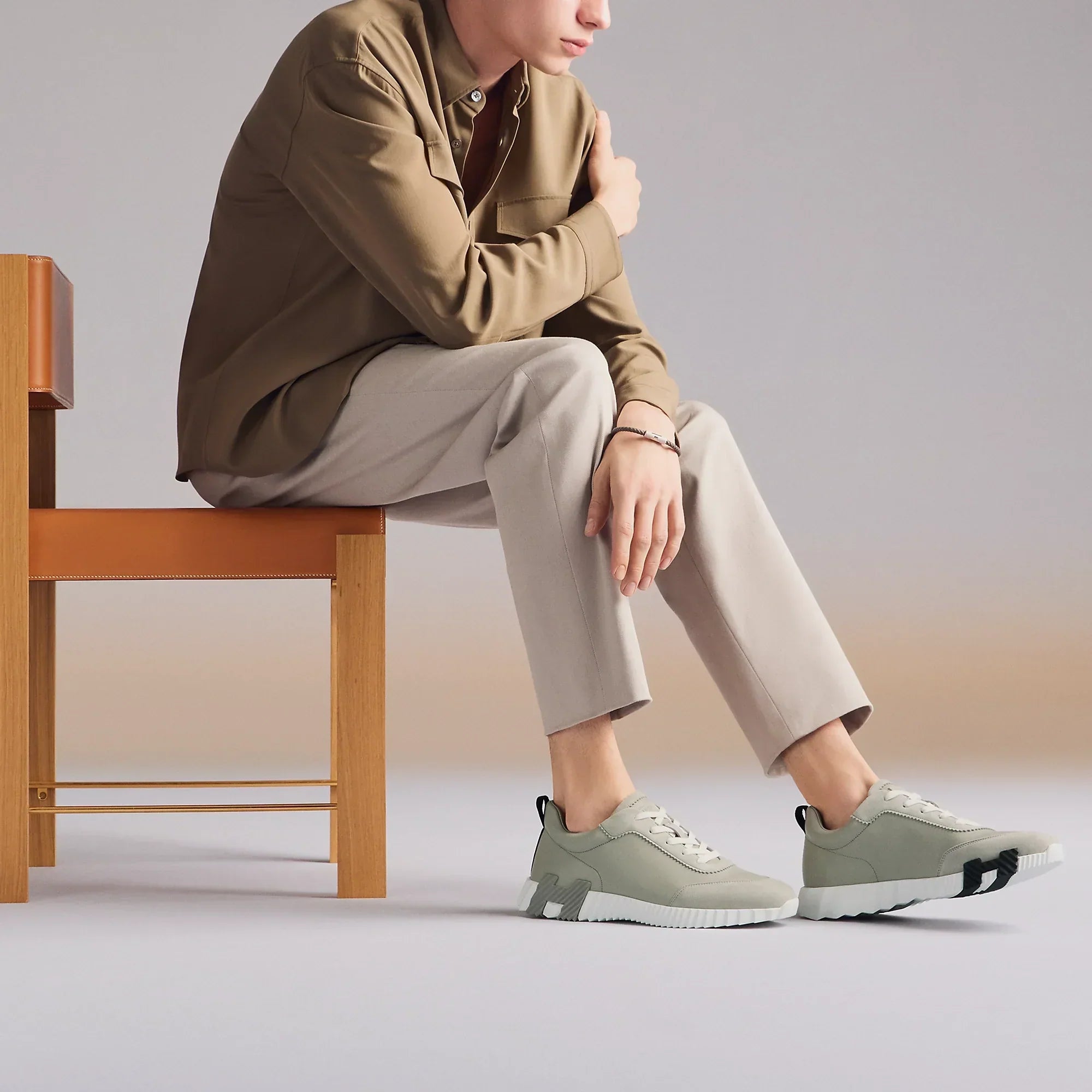 Hermès Bouncing Grijs Arctique