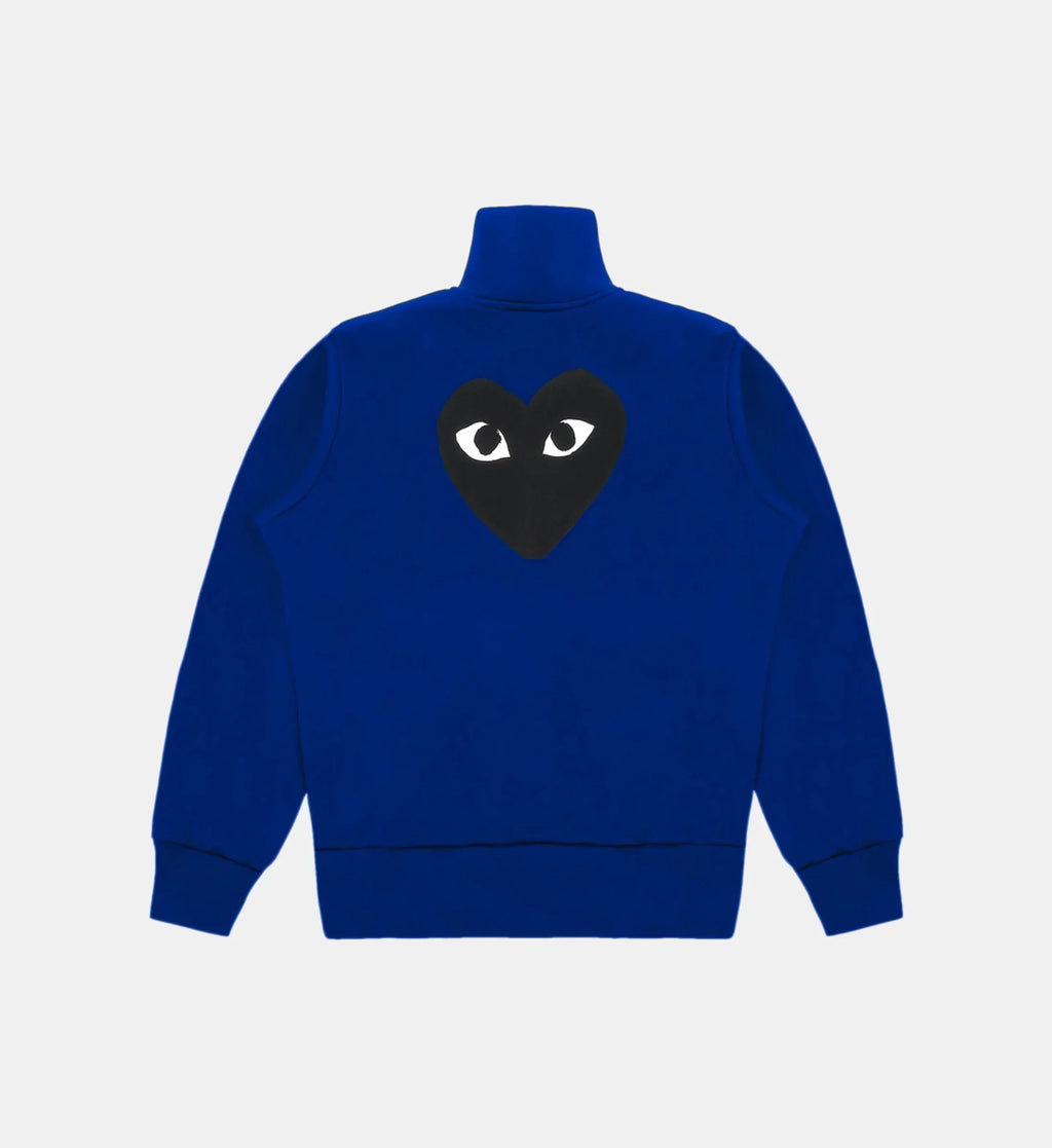 Sweater rits CDG Zonder Capuchon Blauw
