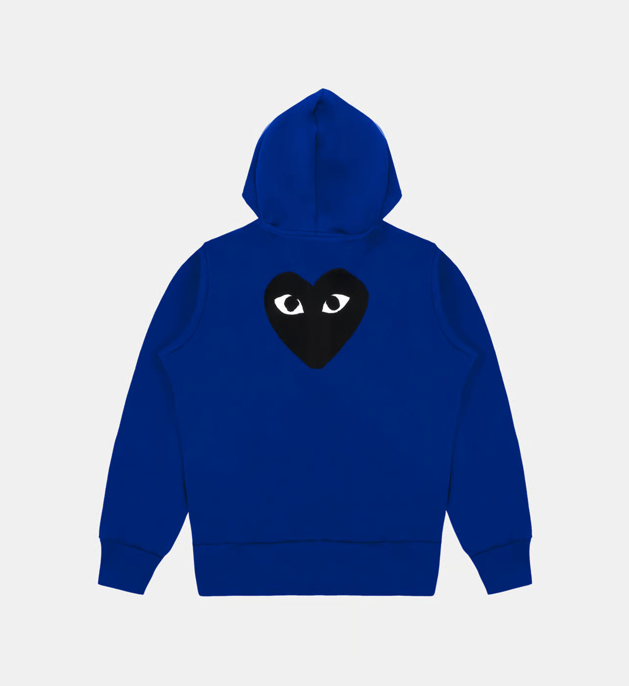 Sweater rits CDG Met Capuchon Blauw